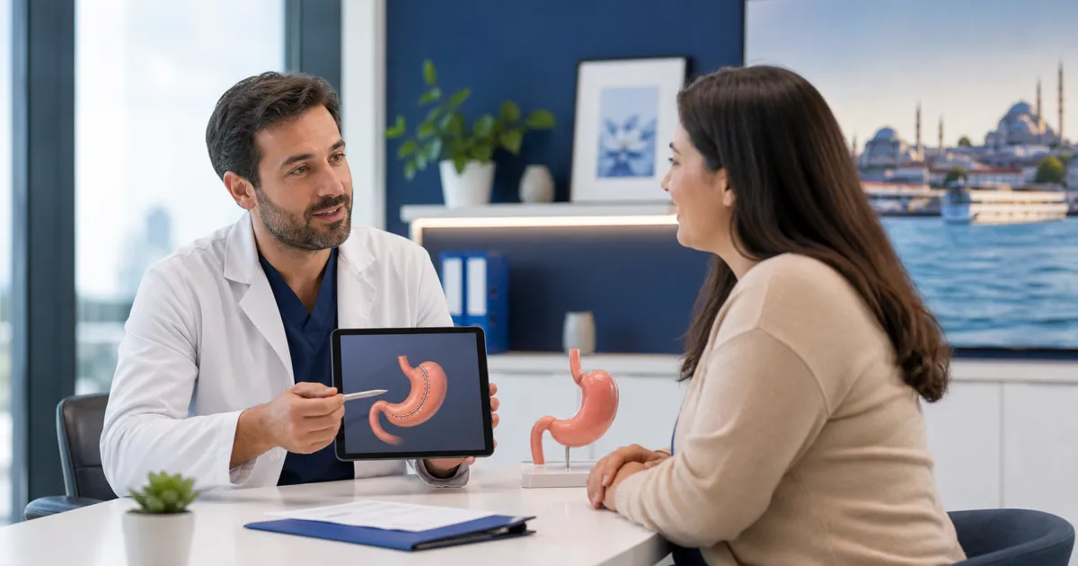 Gastric sleeve i Tyrkiet: pris og patientrejse